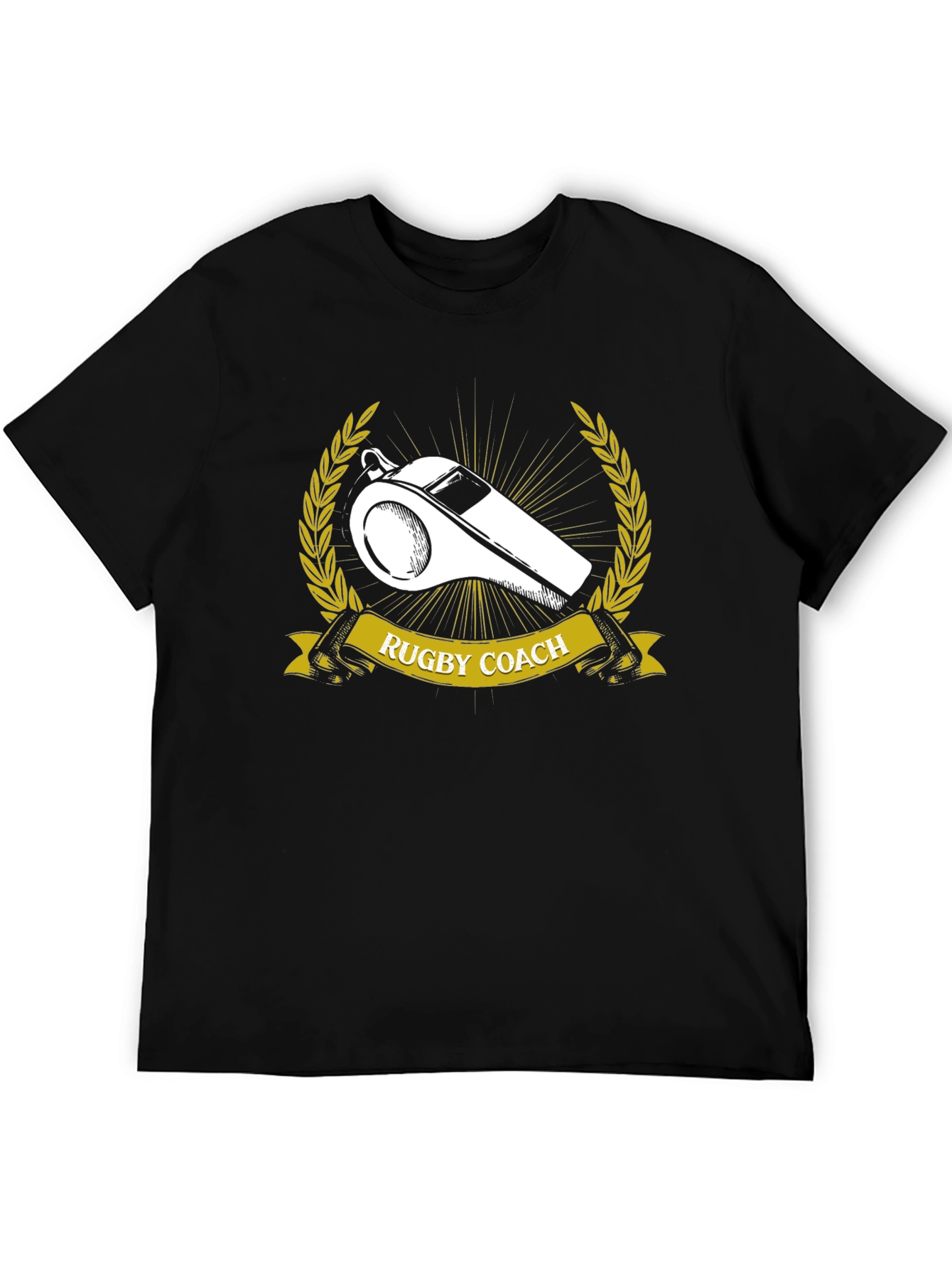 Rugby Coach Whistle Graphic T-Shirt