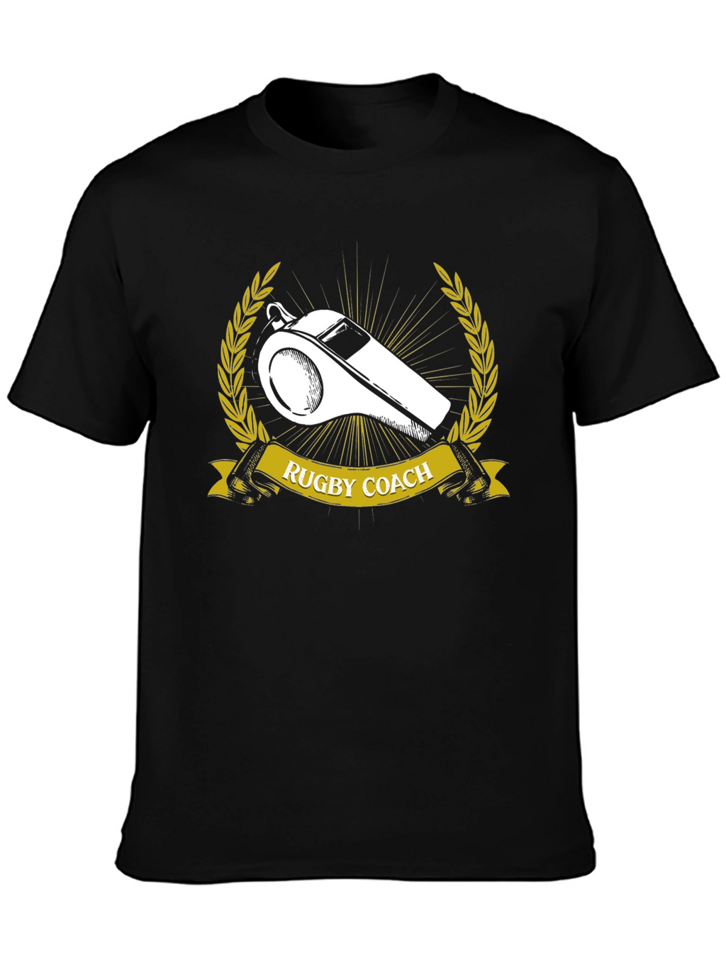 Rugby Coach Whistle Graphic T-Shirt