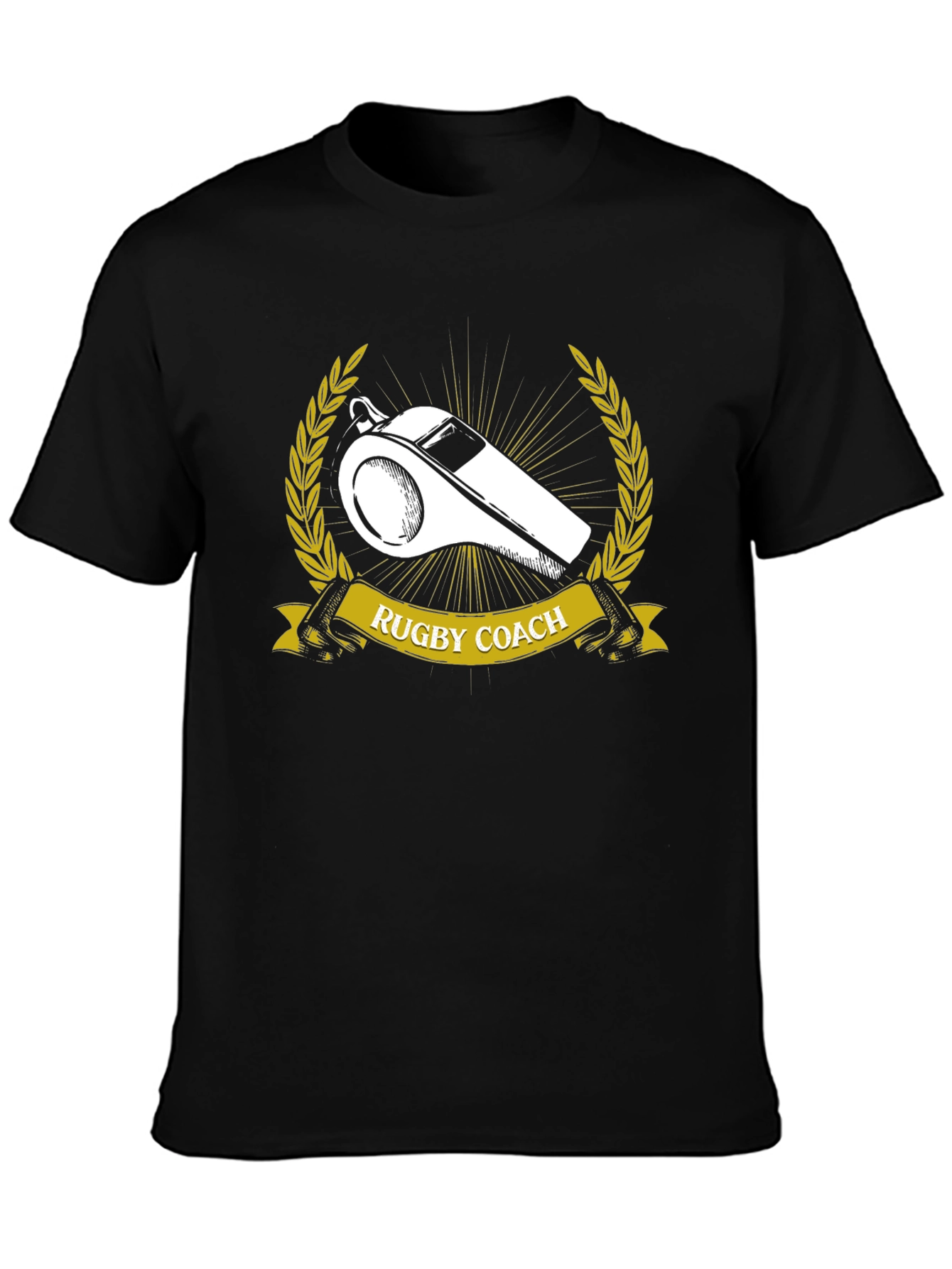 Rugby Coach Whistle Graphic T-Shirt
