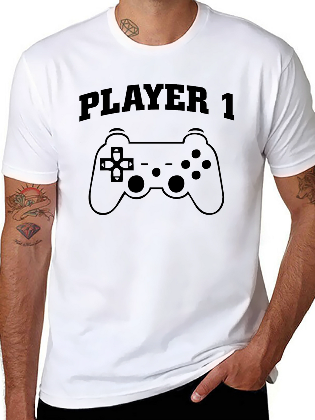 Player 1 T-Shirt - Gamer Style