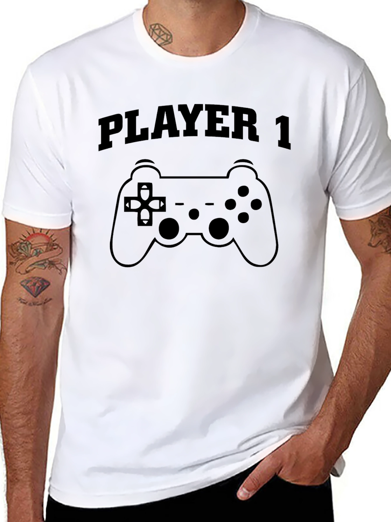 Player 1 T-Shirt - Gamer Style