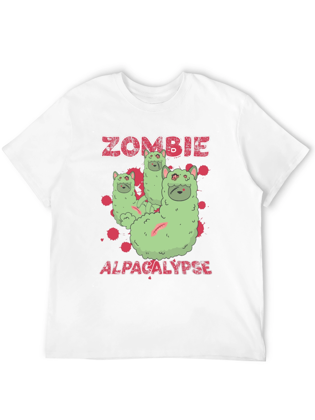 Zombie Alpacalypse Graphic Tee