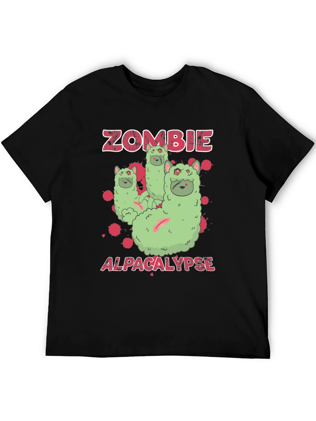 Zombie Alpacalypse Graphic Tee