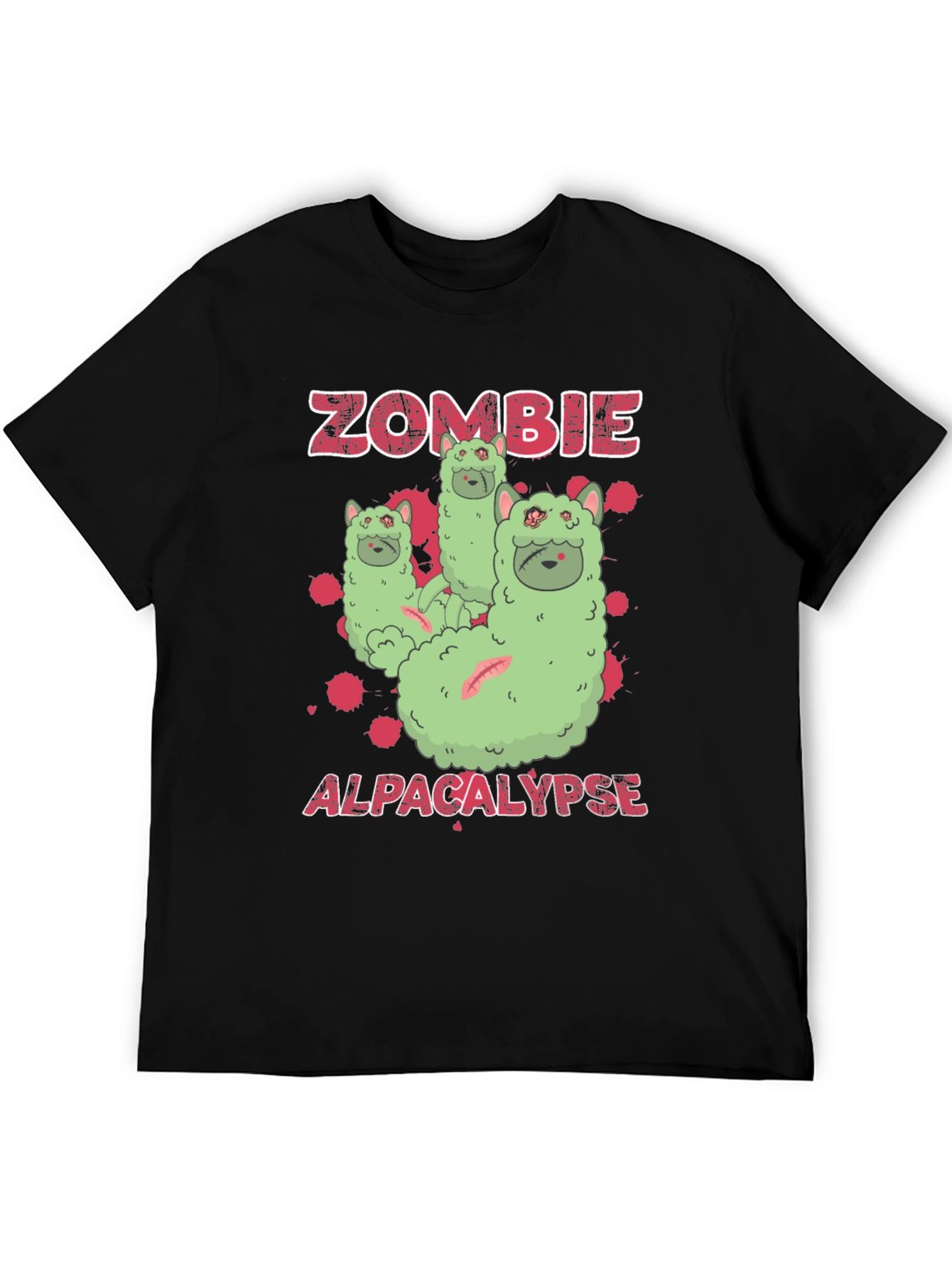 Zombie Alpacalypse Graphic Tee