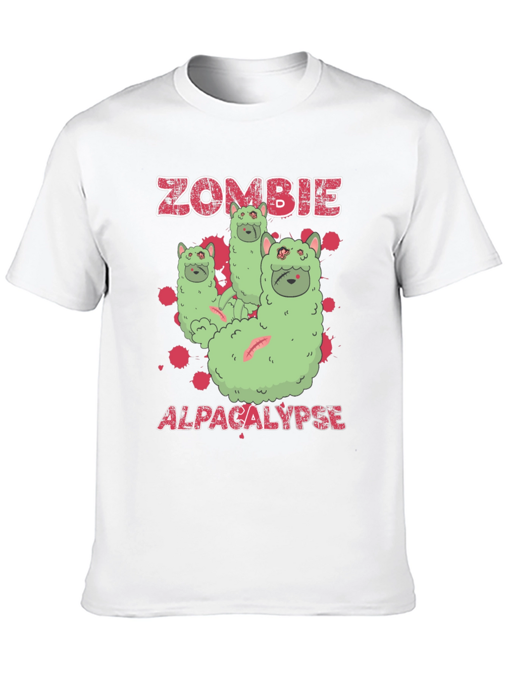 Zombie Alpacalypse Graphic Tee