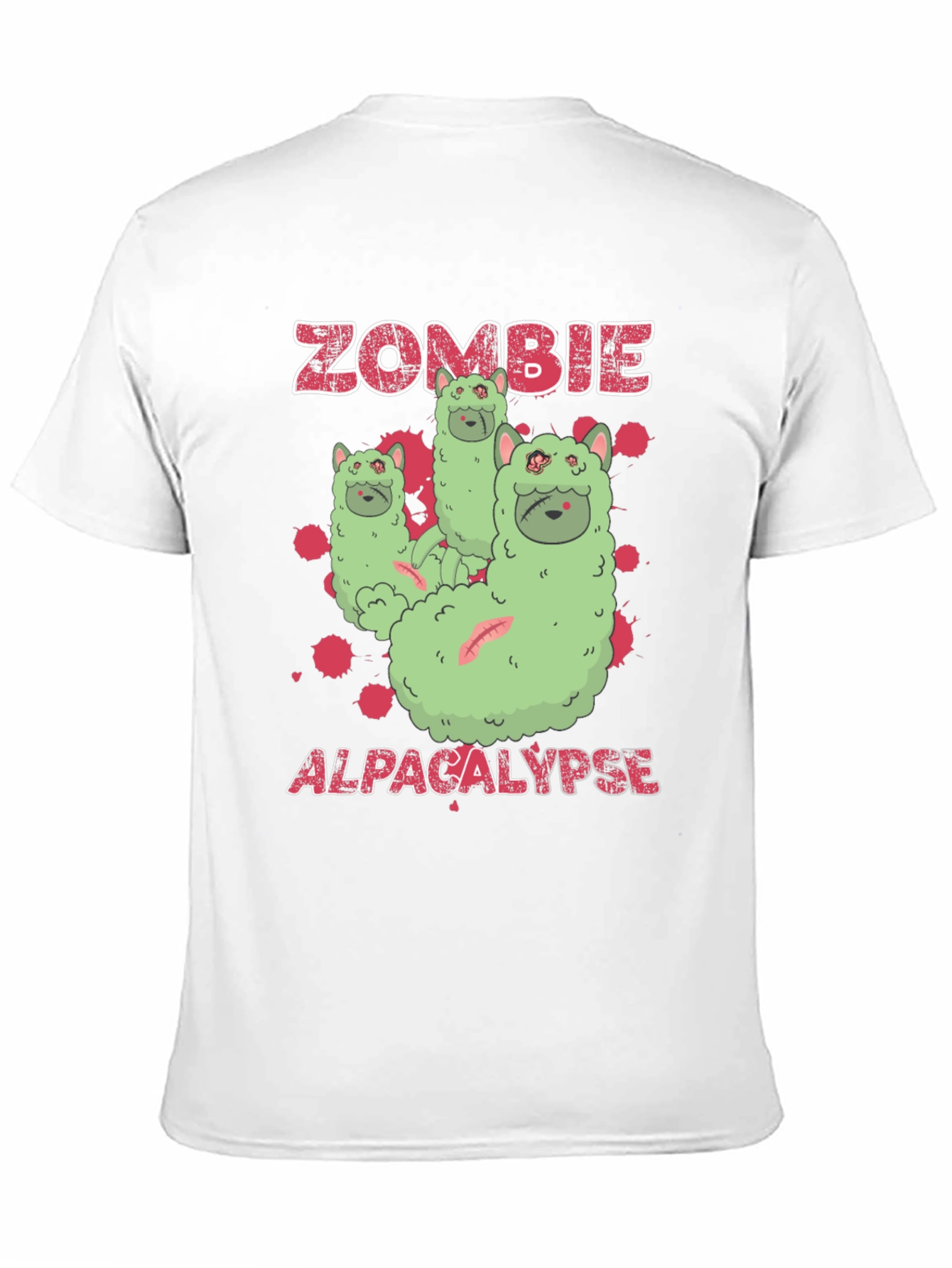 Zombie Alpacalypse Graphic Tee