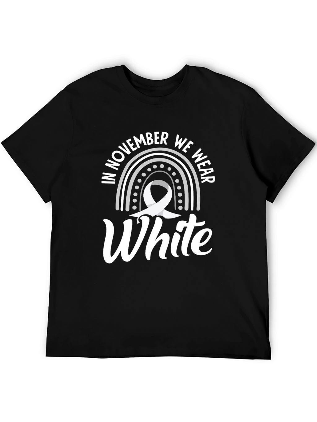 November White Awareness T-Shirt