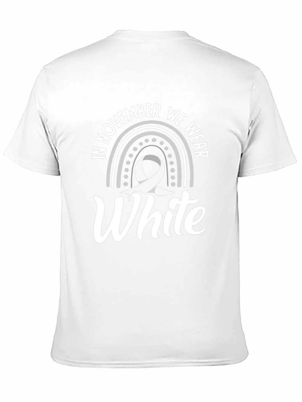 November White Awareness T-Shirt