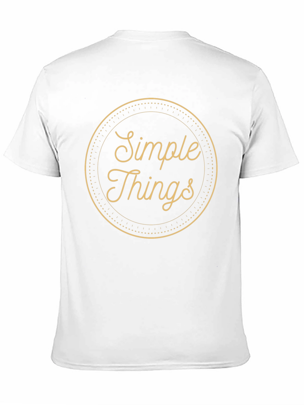 Simple Things Graphic Tee - Classic Black T-Shirt