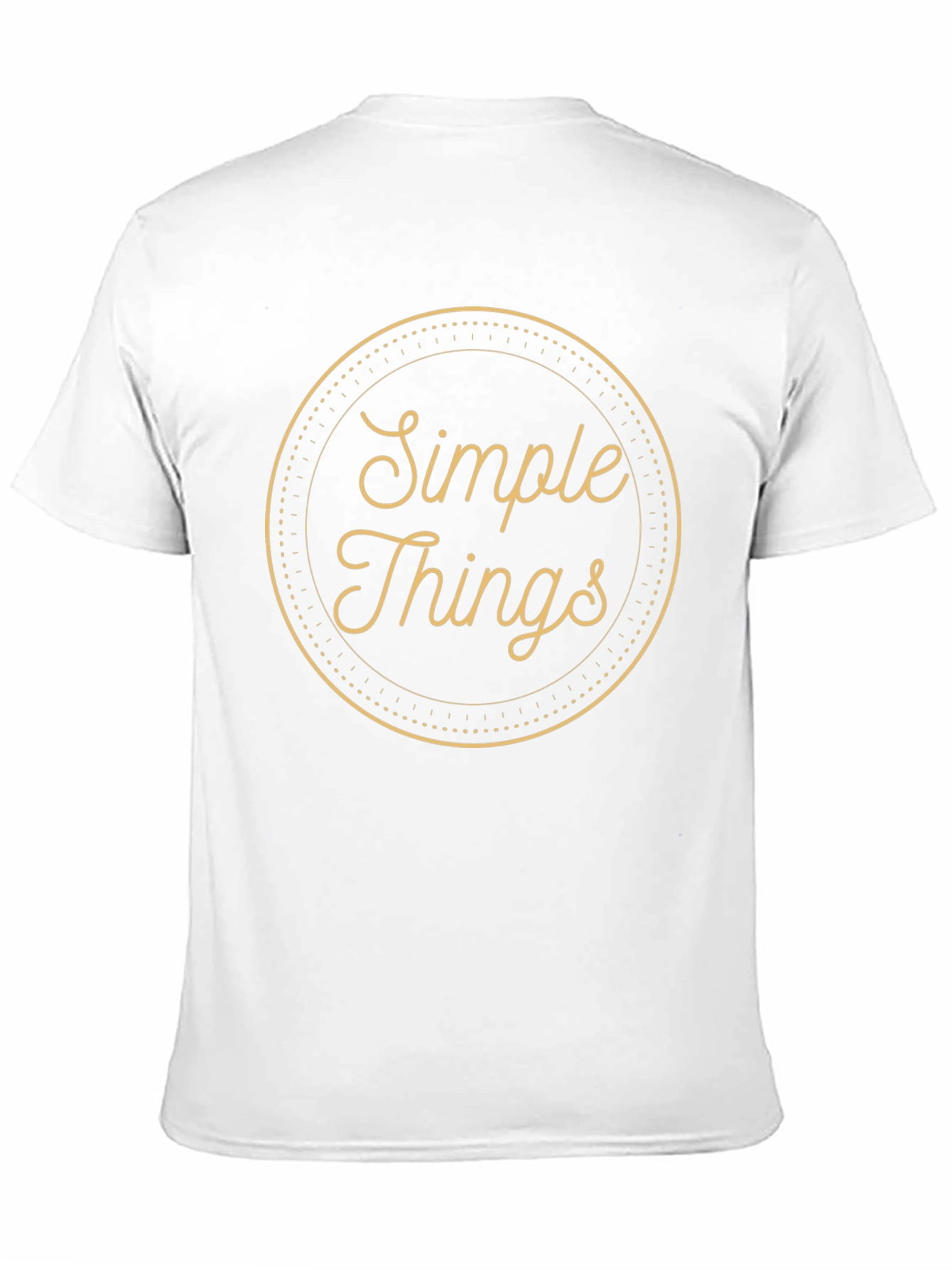 Simple Things Graphic Tee - Classic Black T-Shirt