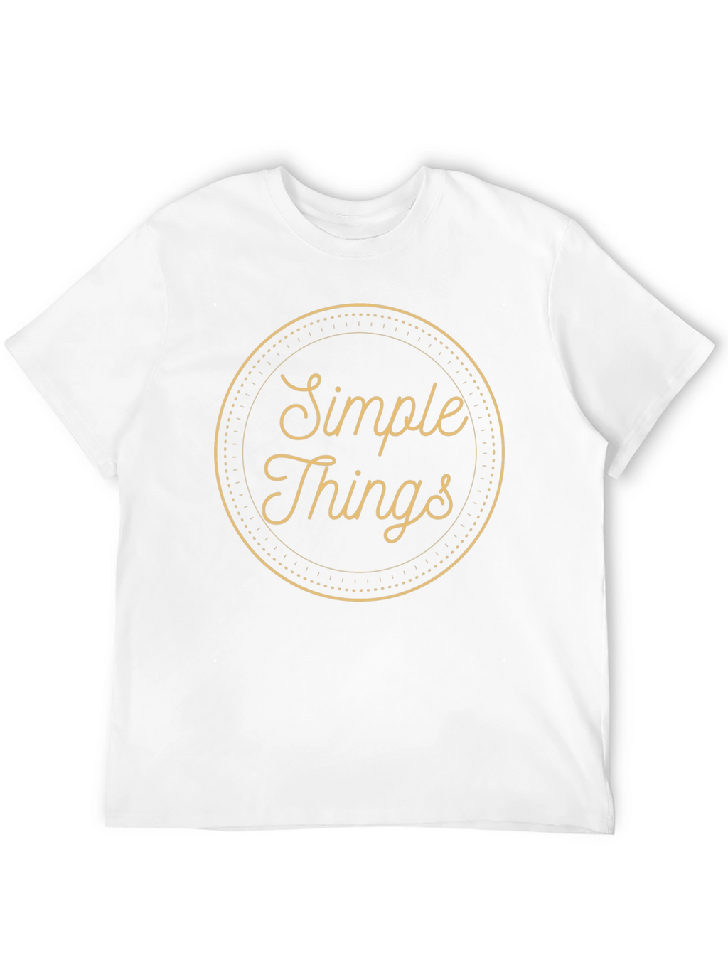 Simple Things Graphic Tee - Classic Black T-Shirt