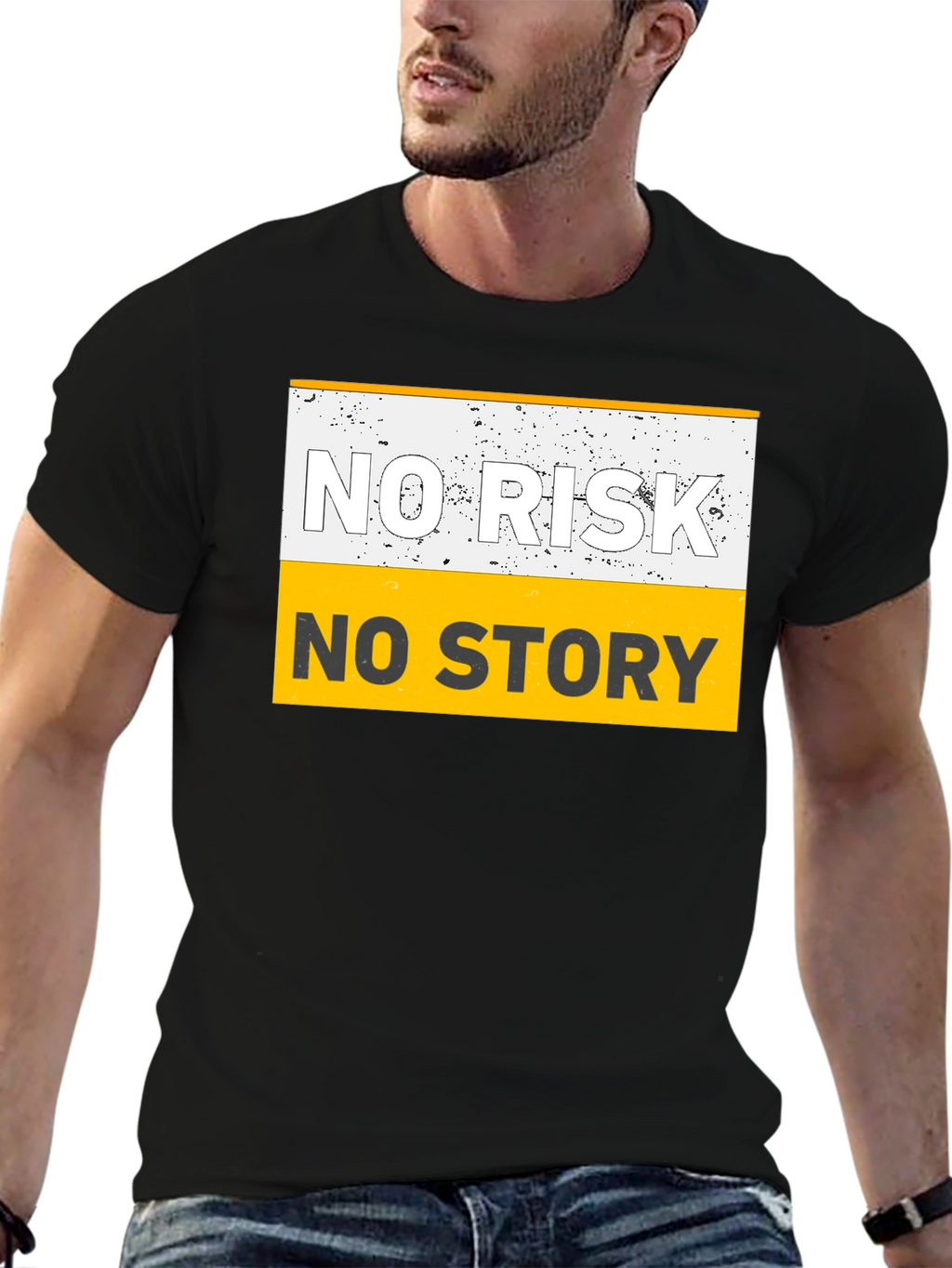 No Risk No Story Graphic Tee