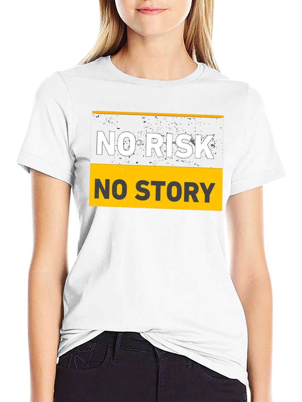 No Risk No Story Graphic Tee