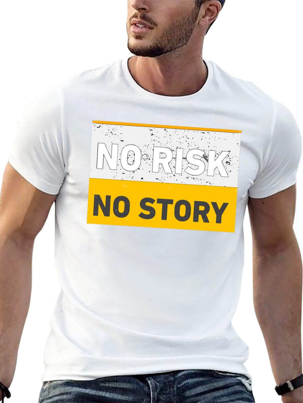 No Risk No Story Graphic Tee