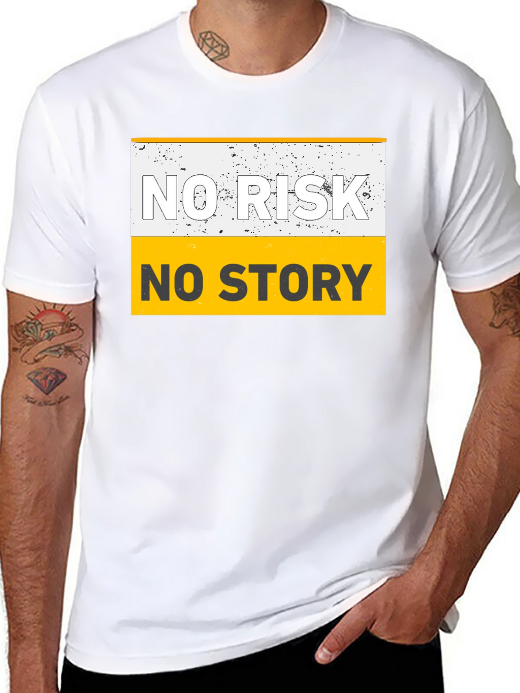 No Risk No Story Graphic Tee