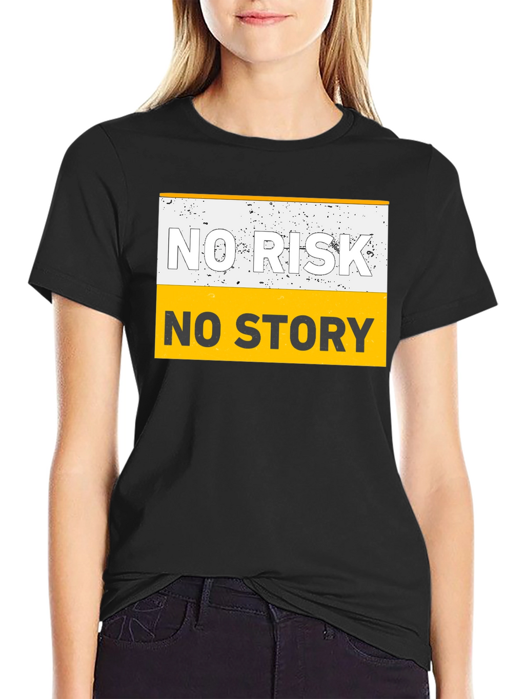 No Risk No Story Graphic Tee