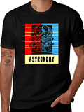 Astronomy Graphic T-Shirt - Celestial Design