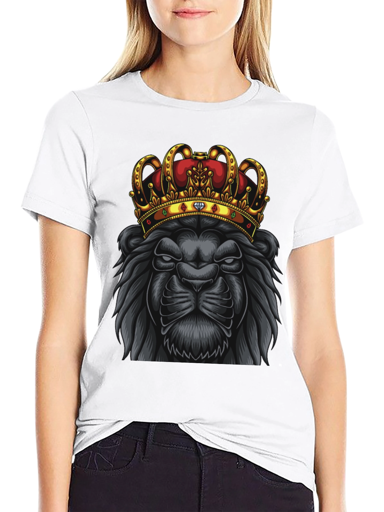Lion King Graphic Tee - Black T-Shirt