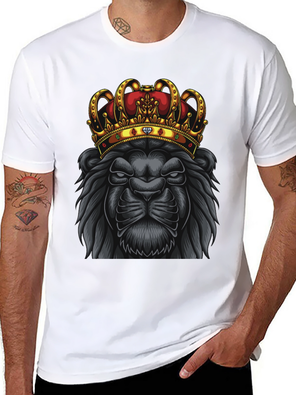 Lion King Graphic Tee - Black T-Shirt