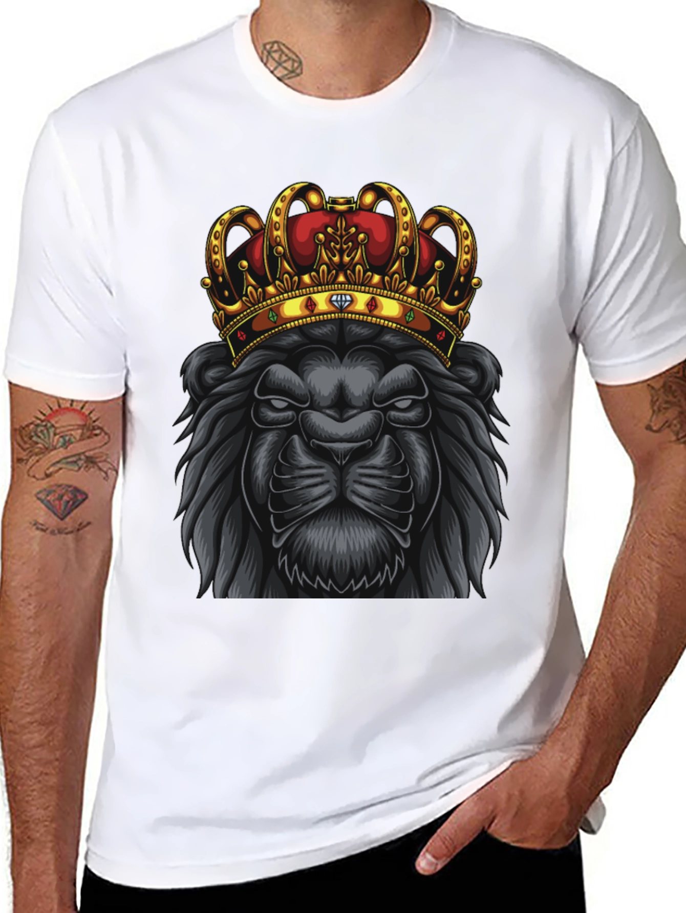 Lion King Graphic Tee - Black T-Shirt
