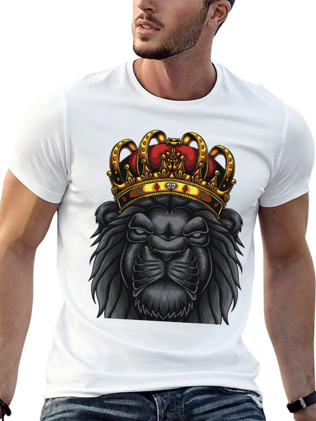 Lion King Graphic Tee - Black T-Shirt
