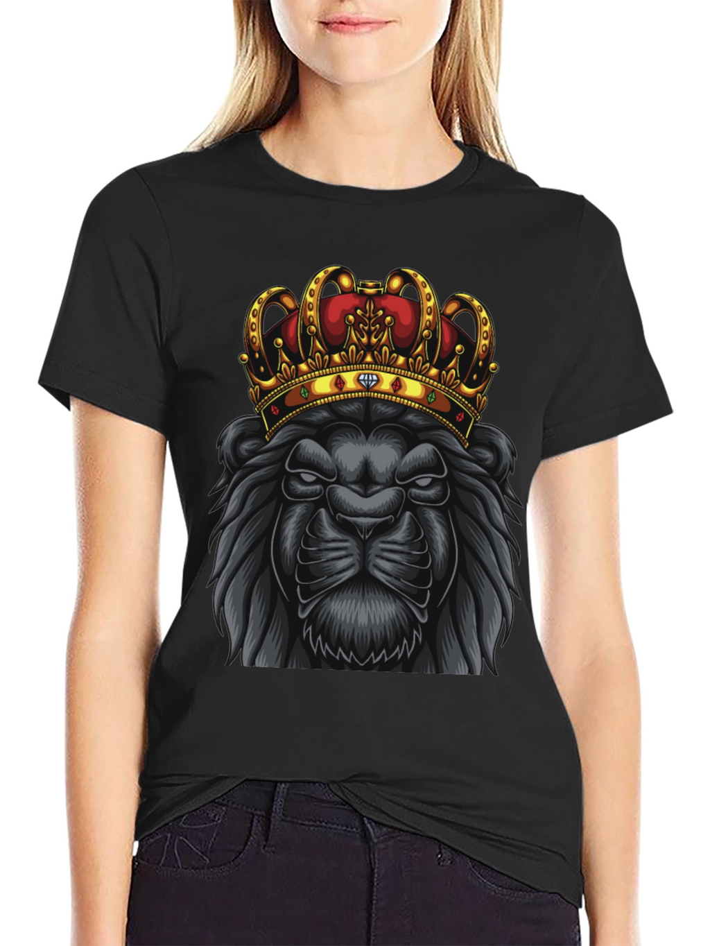 Lion King Graphic Tee - Black T-Shirt