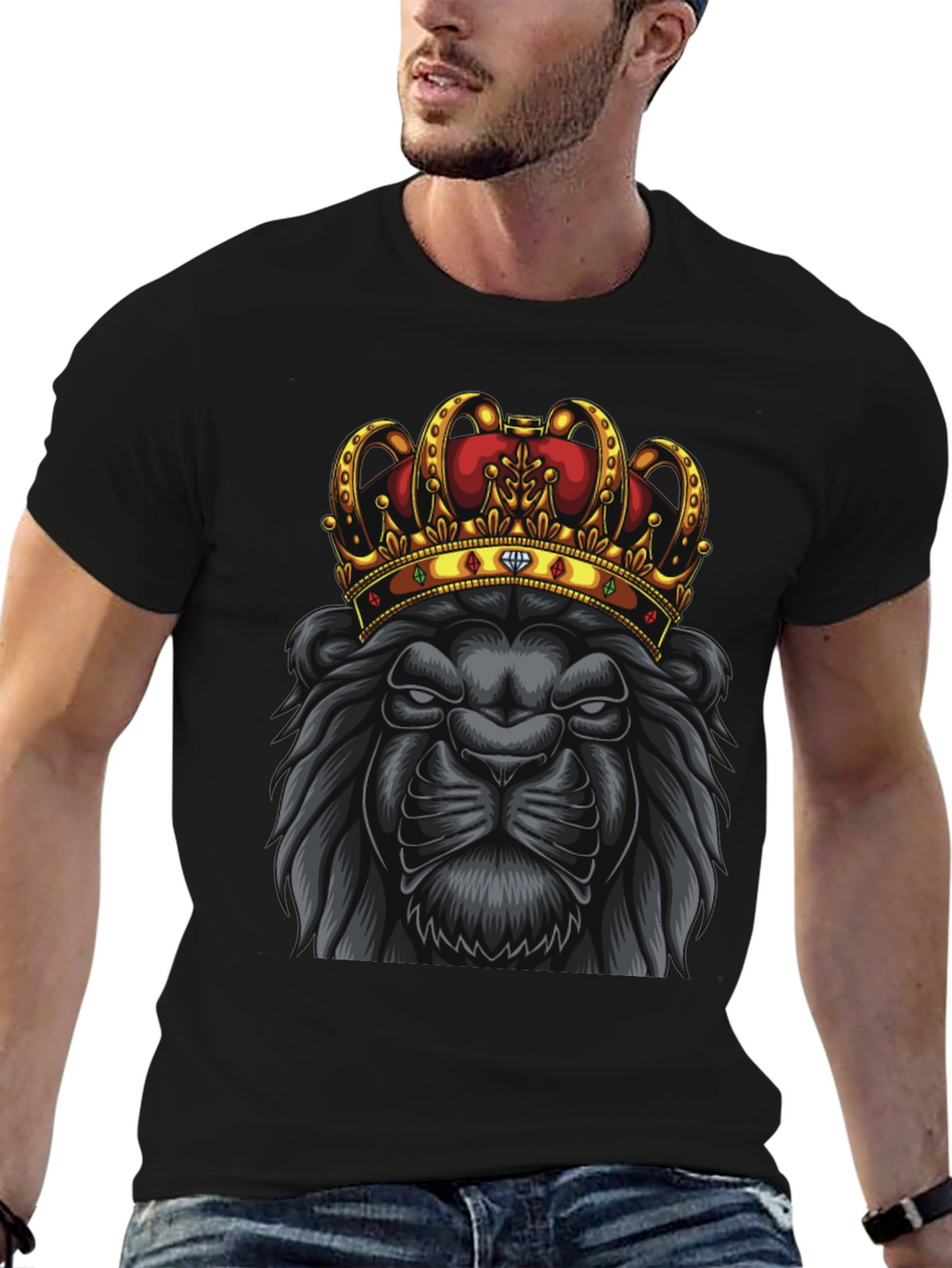 Lion King Graphic Tee - Black T-Shirt