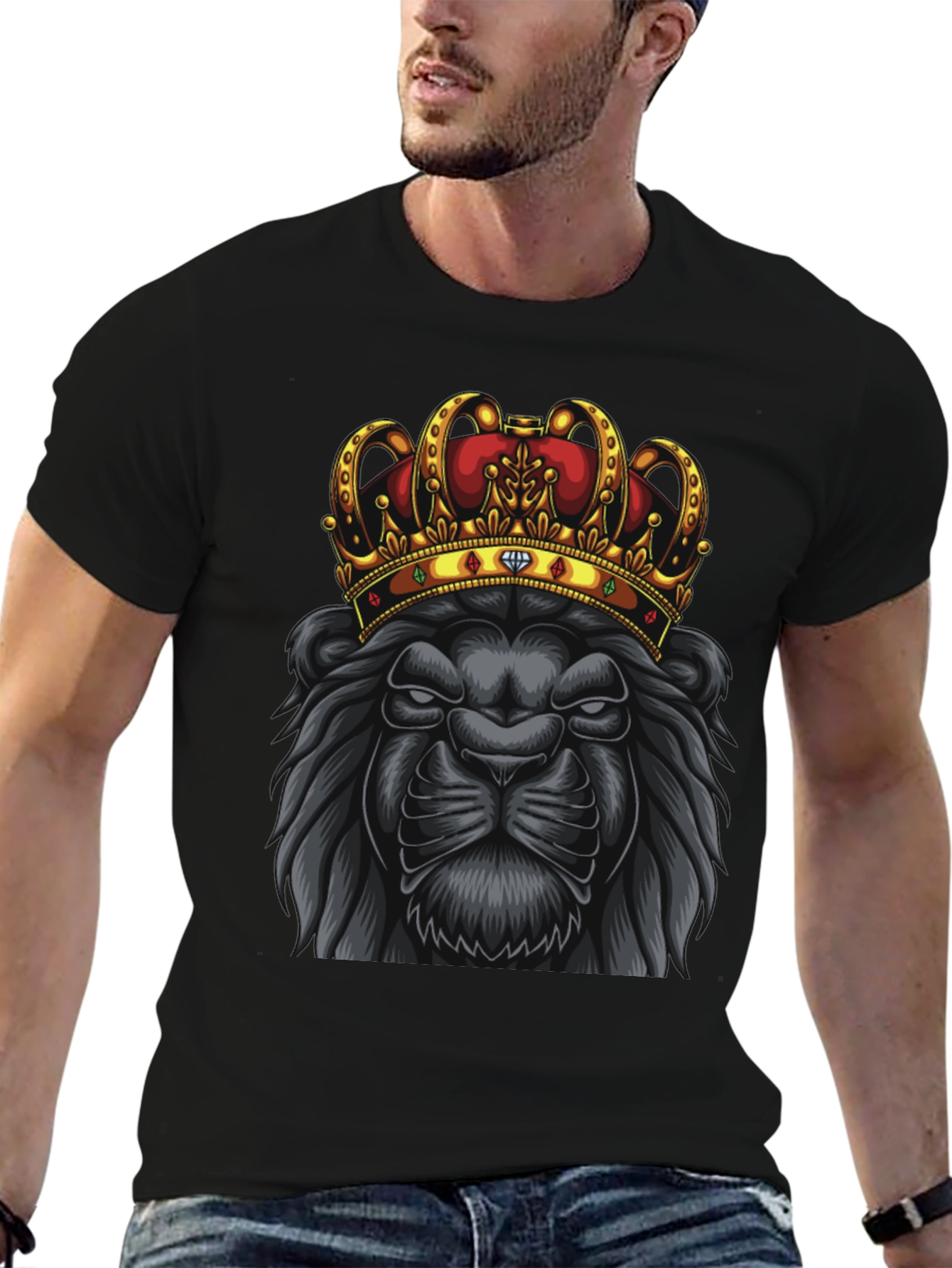 Lion King Graphic Tee - Black T-Shirt