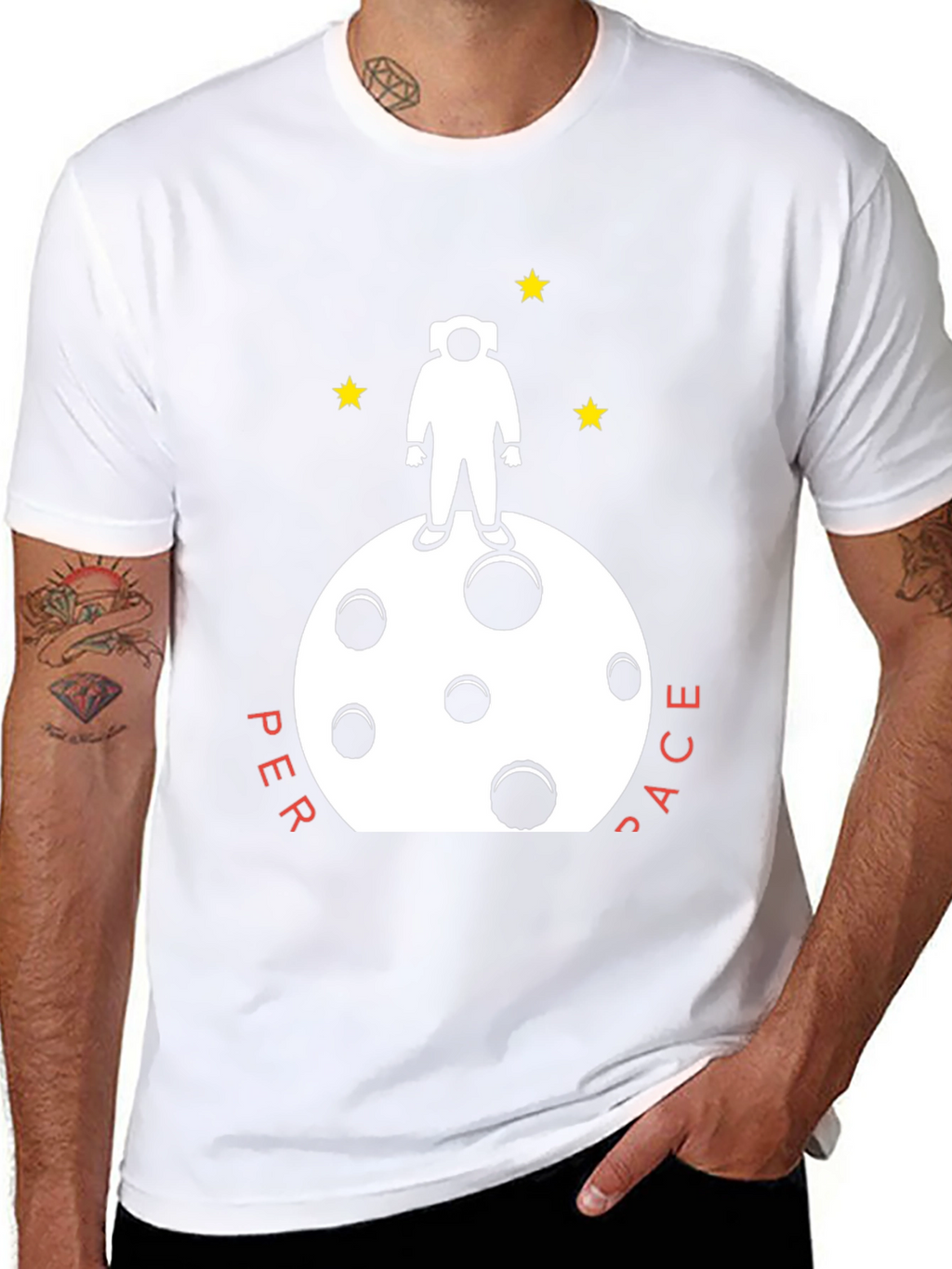Astronaut Moon Landing T-Shirt - Space Explorer