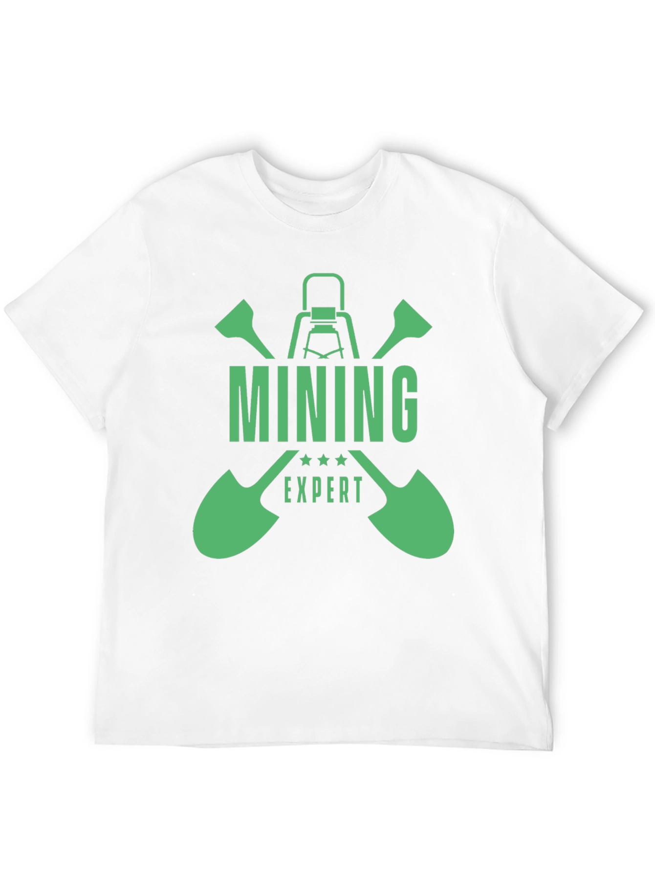 Mining Expert Graphic T-Shirt - Black