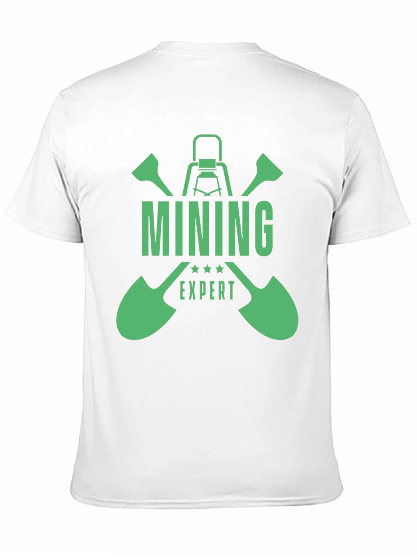 Mining Expert Graphic T-Shirt - Black
