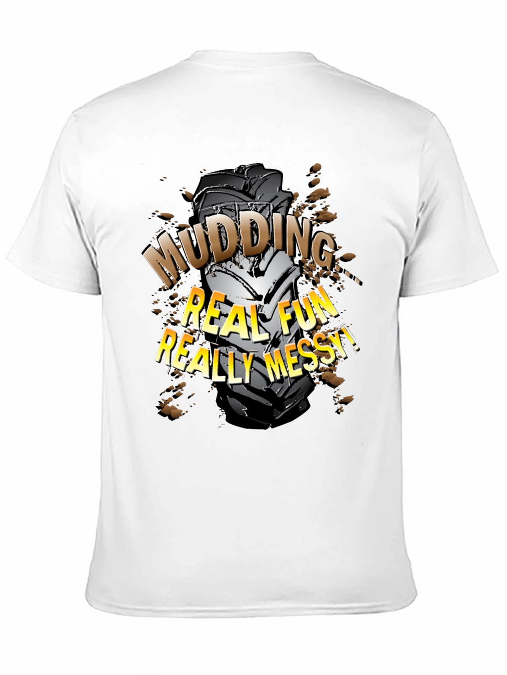 Mudding Fun Black T-Shirt