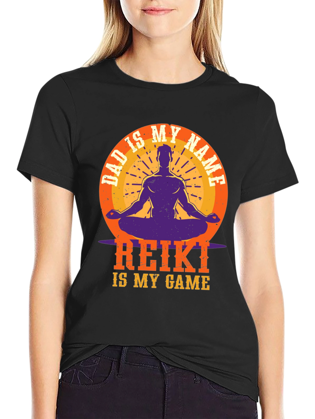 Dad Reiki T-Shirt - Meditation & Healing Gift