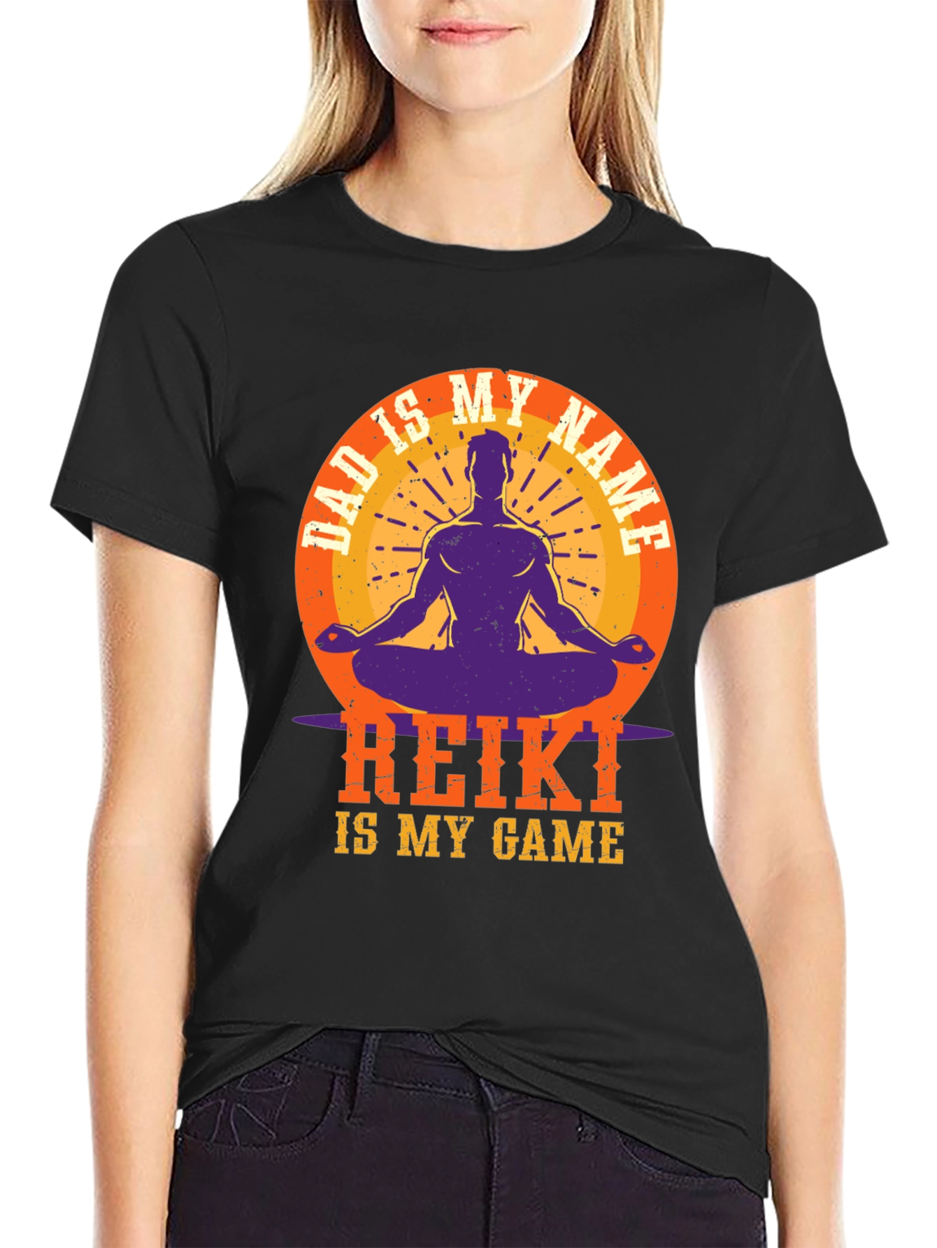 Dad Reiki T-Shirt - Meditation & Healing Gift