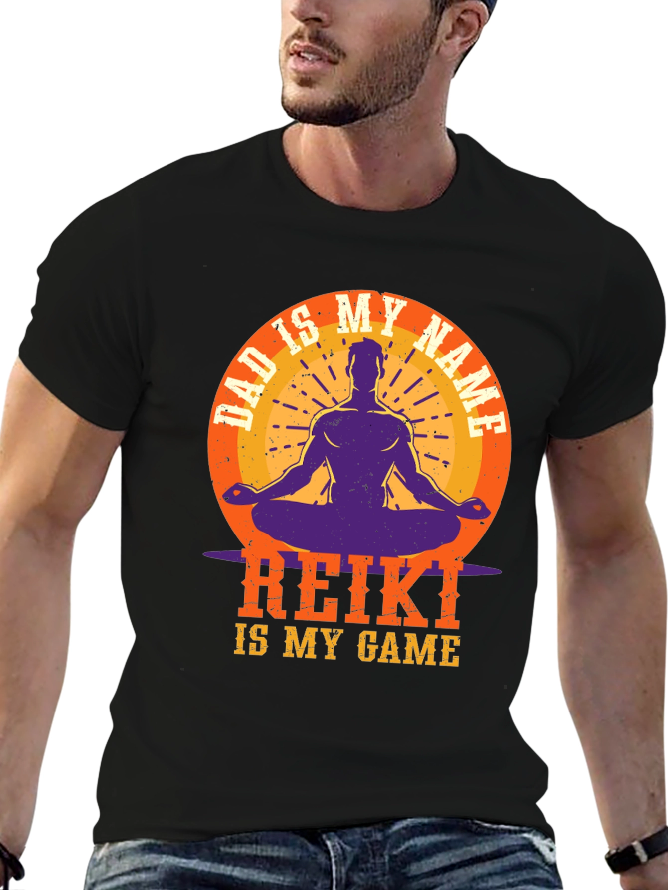 Dad Reiki T-Shirt - Meditation & Healing Gift