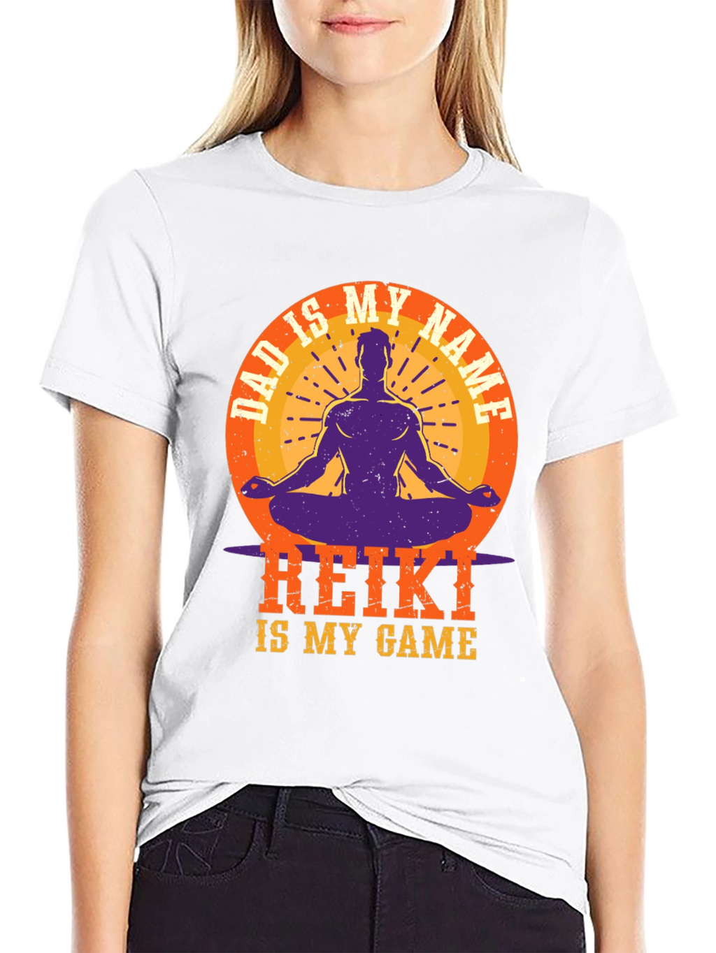 Dad Reiki T-Shirt - Meditation & Healing Gift