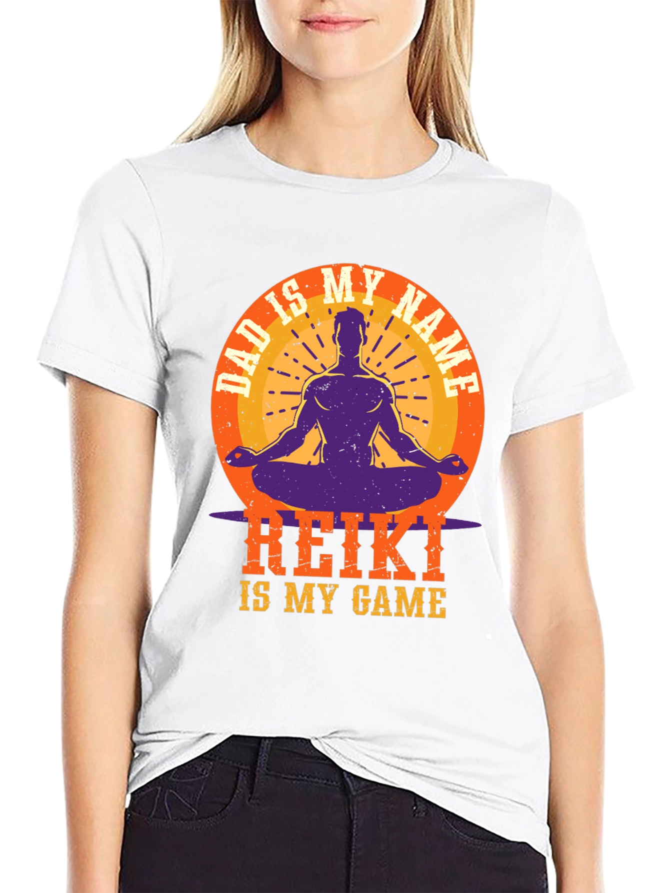 Dad Reiki T-Shirt - Meditation & Healing Gift