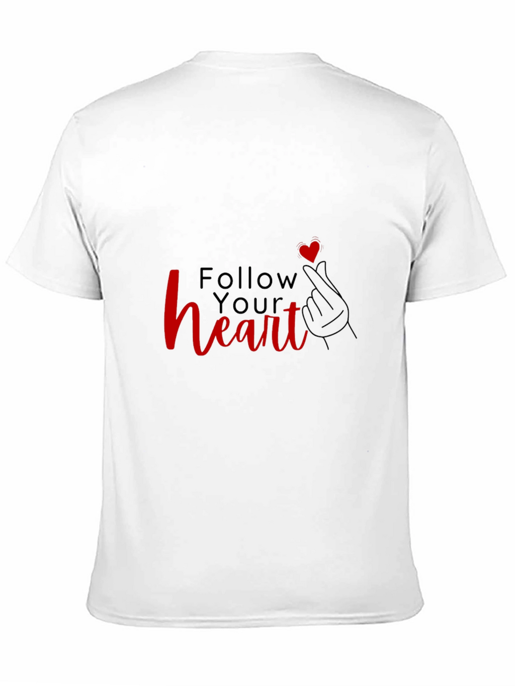 Follow Your Heart T-Shirt - Stylish Graphic Tee