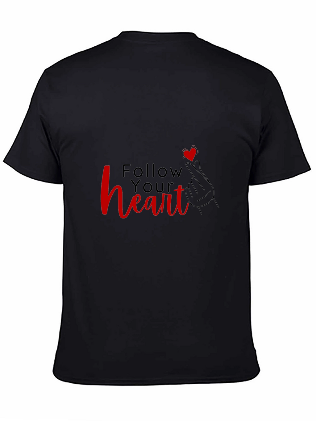 Follow Your Heart T-Shirt - Stylish Graphic Tee