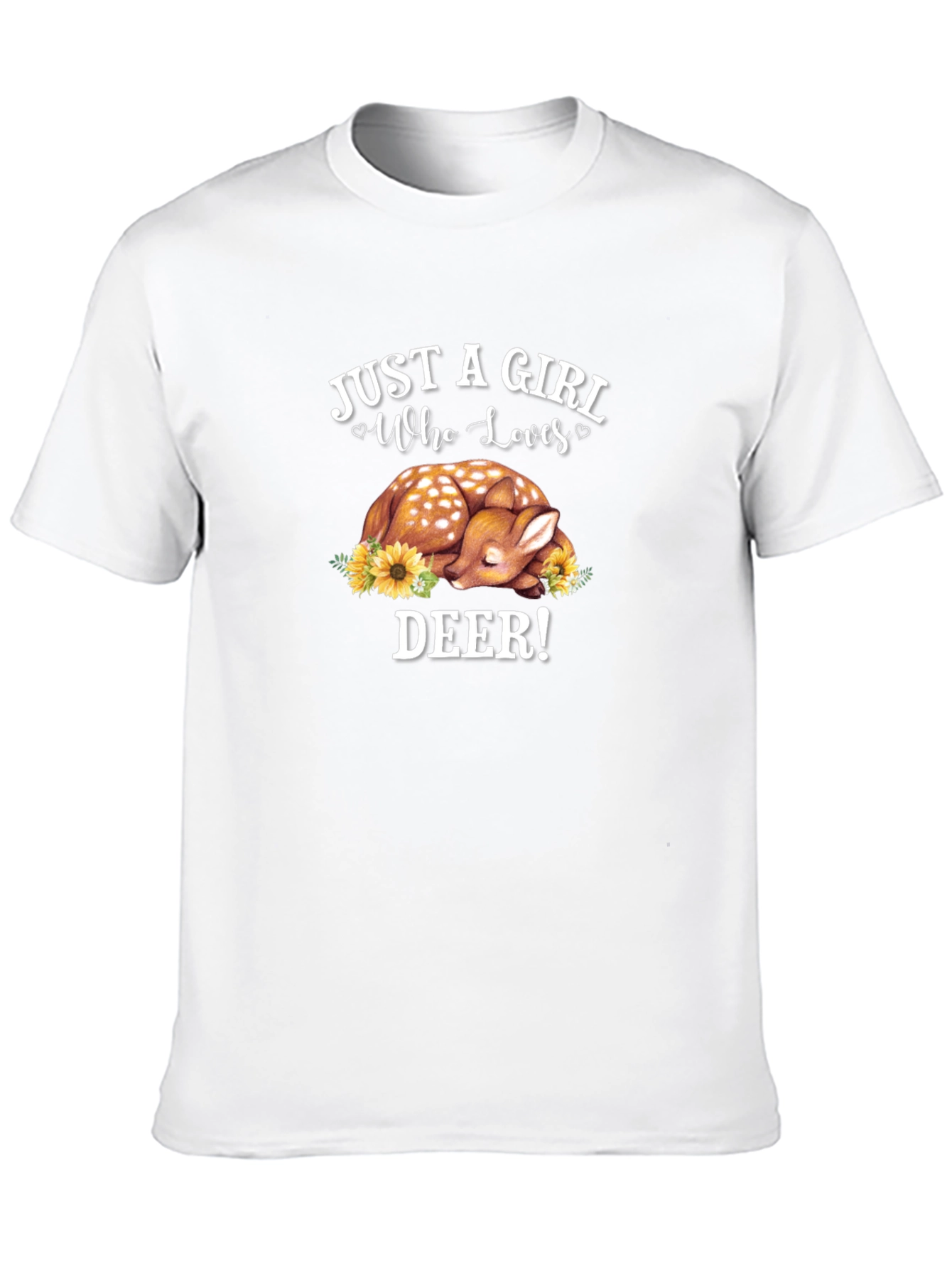 Just A Girl Who Loves Deer T-Shirt