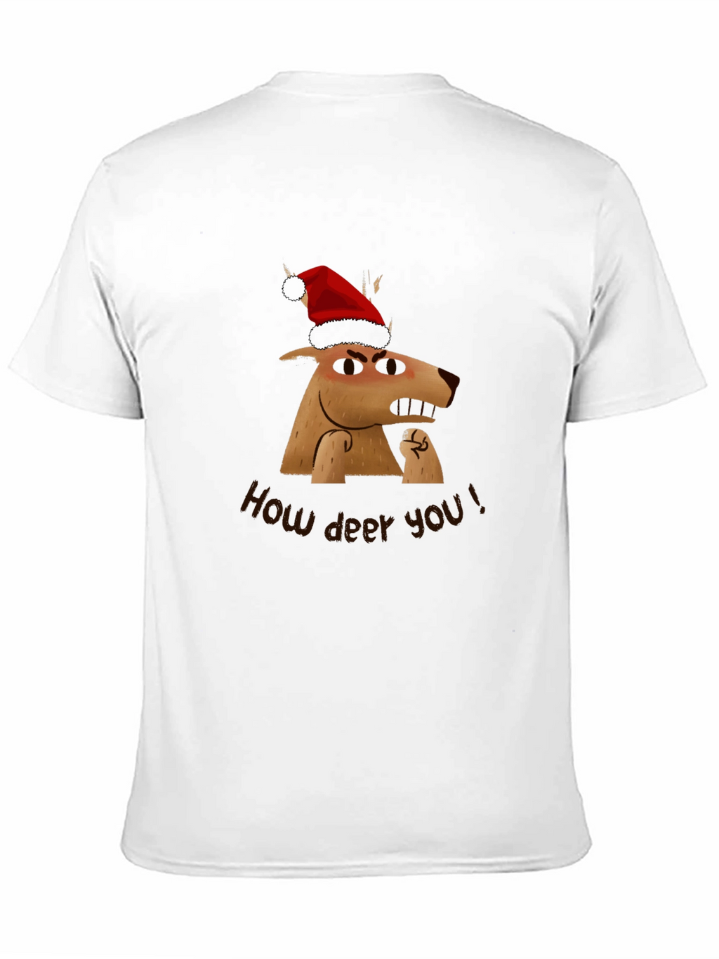 Grumpy Reindeer Christmas T-Shirt