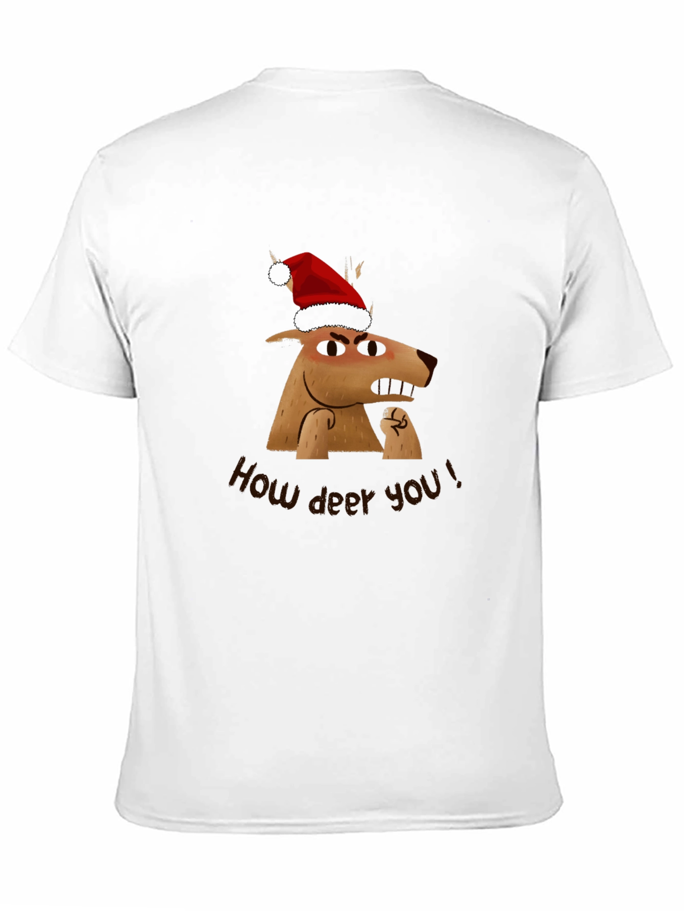 Grumpy Reindeer Christmas T-Shirt