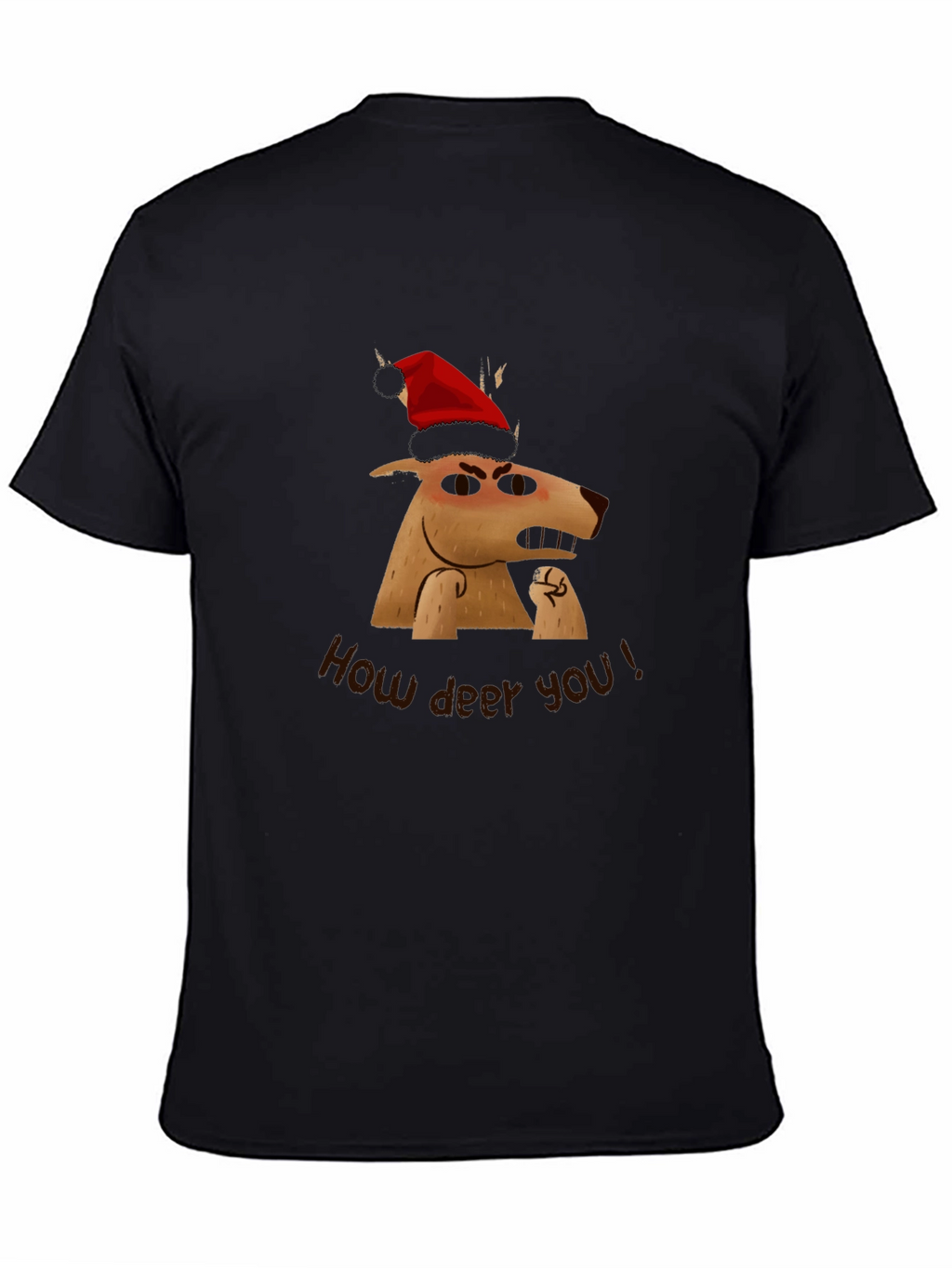 Grumpy Reindeer Christmas T-Shirt