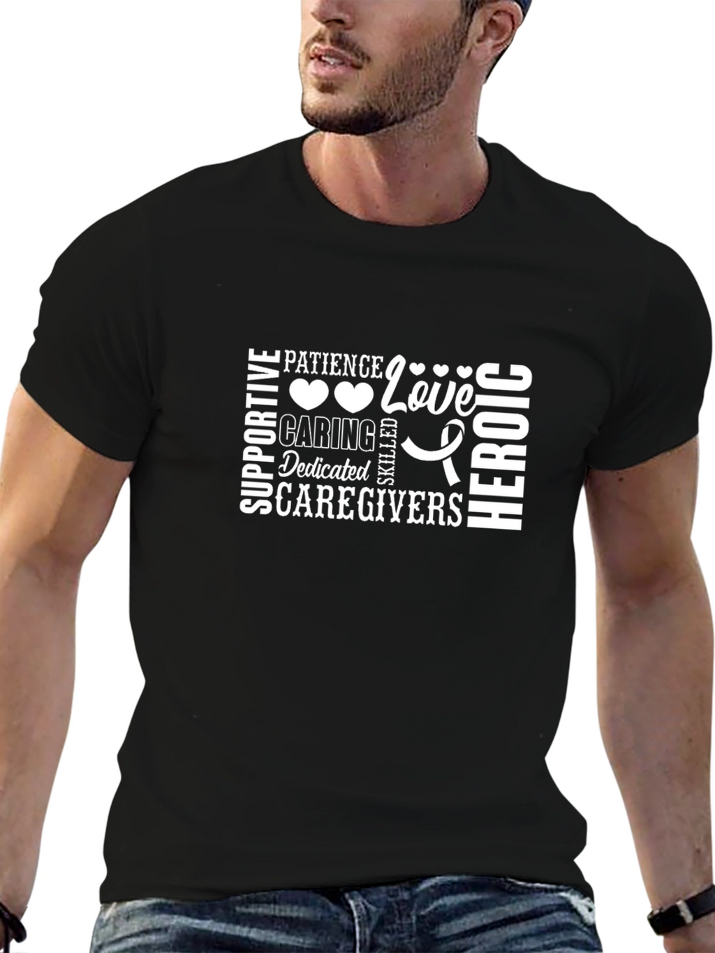 Supportive Caregivers Graphic T-Shirt