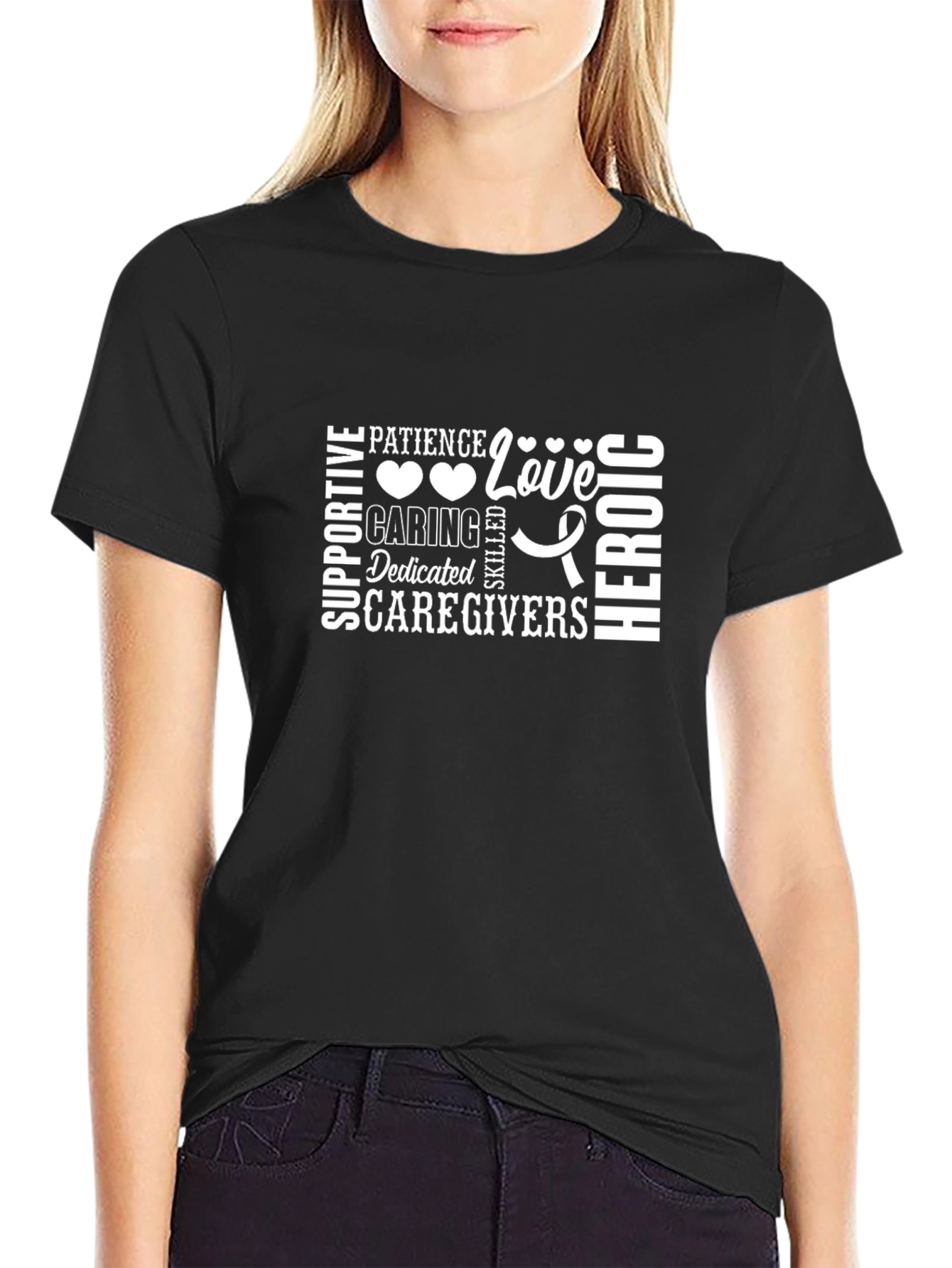 Supportive Caregivers Graphic T-Shirt