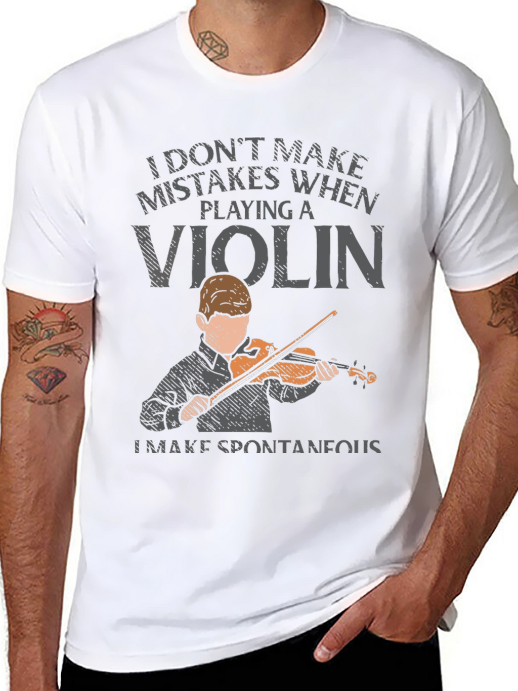 Violin Player T-Shirt - Funny Musician Tee