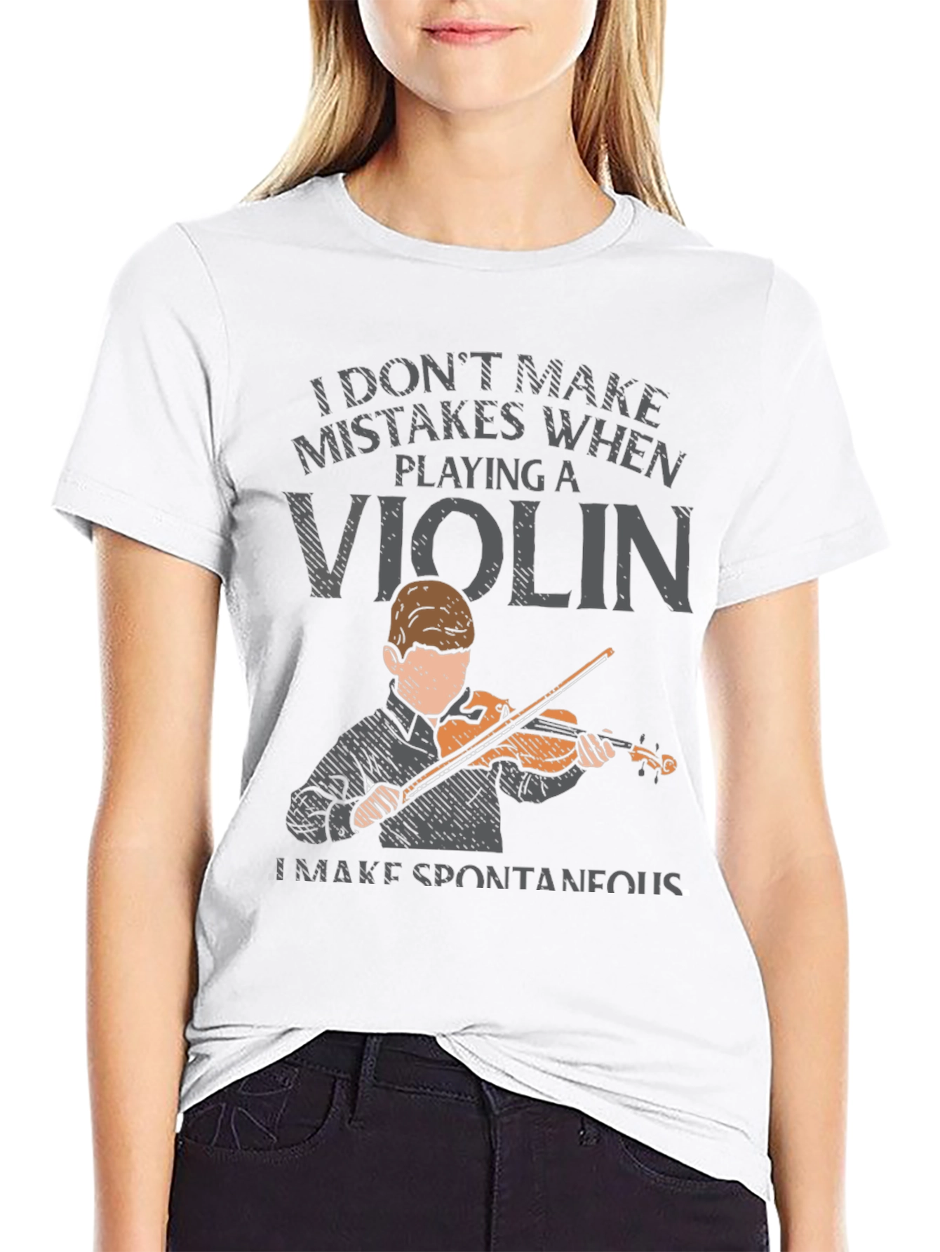 Violin Player T-Shirt - Funny Musician Tee