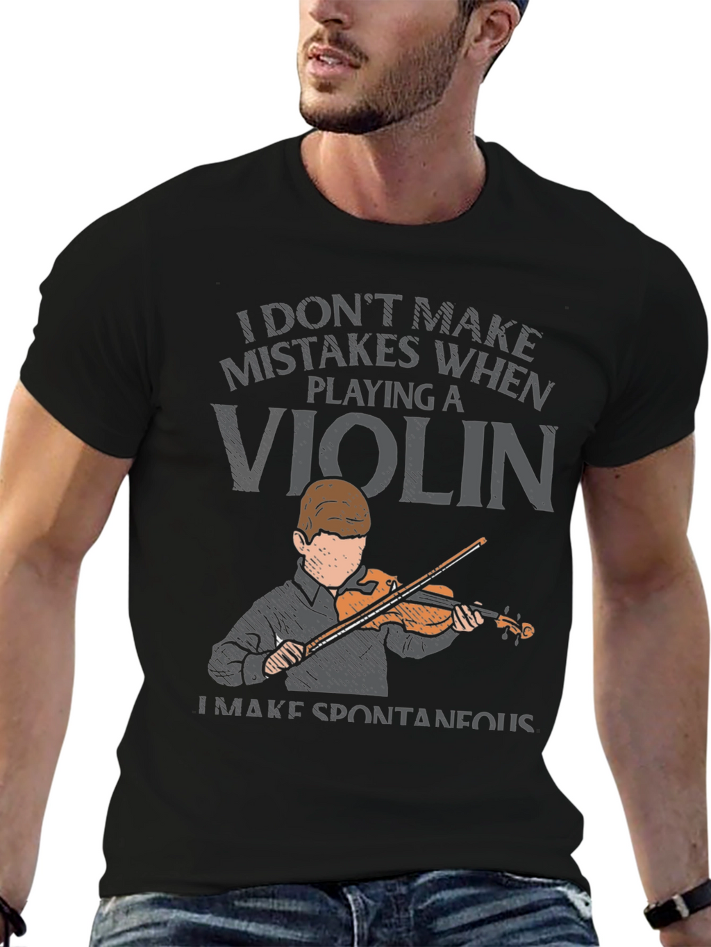 Violin Player T-Shirt - Funny Musician Tee