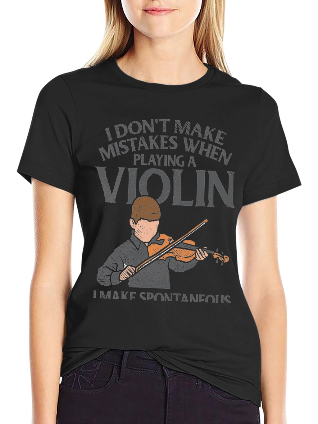 Violin Player T-Shirt - Funny Musician Tee