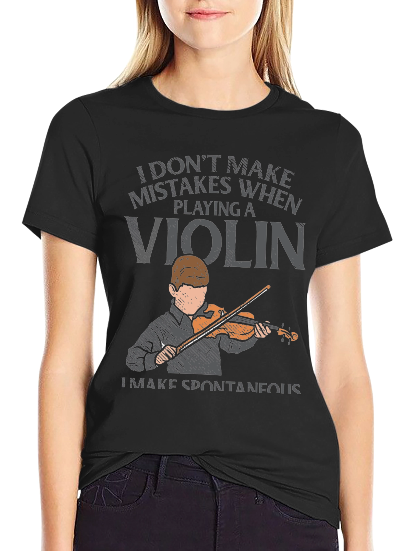 Violin Player T-Shirt - Funny Musician Tee